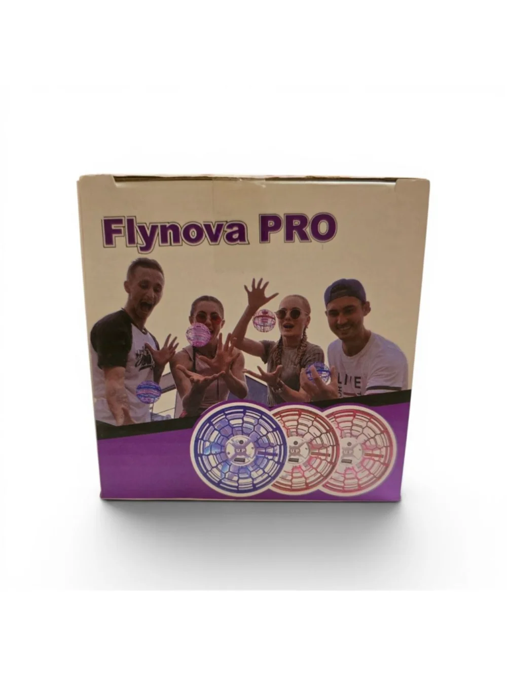 NWT Unbranded Learning Toy Flying Spinner Blue